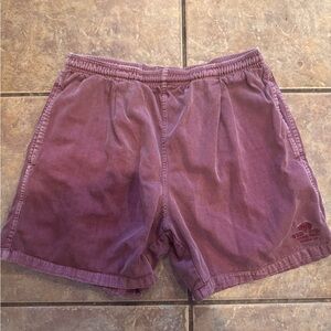 Men's Vintage Purple Crazy Shirts Shorts